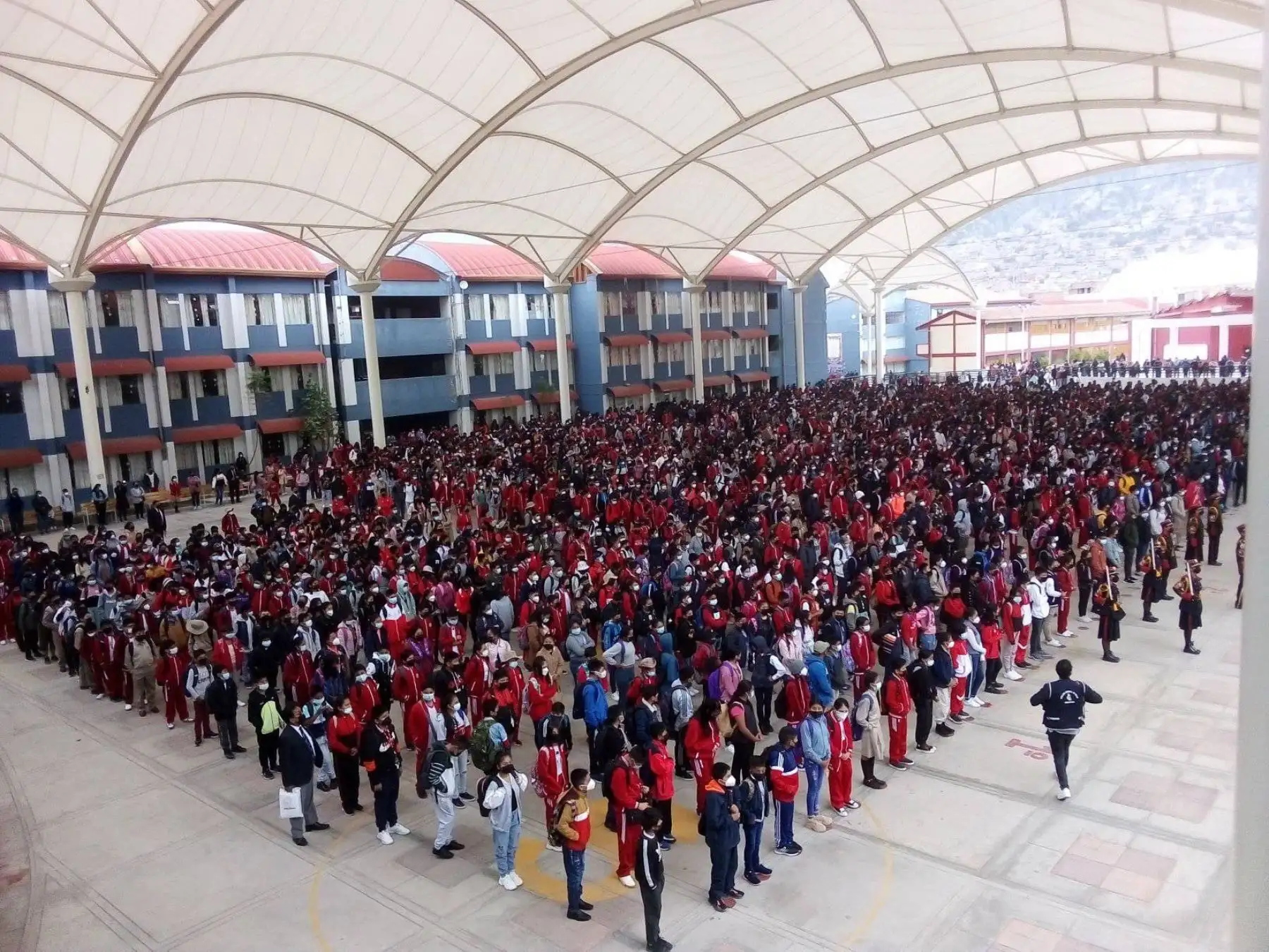 Año escolar se inaugura en Ayacucho con presencia de viceministra de Patrimonio Cultural e Industrias Culturales, Sonaly Tuesta. ANDINA/Difusión