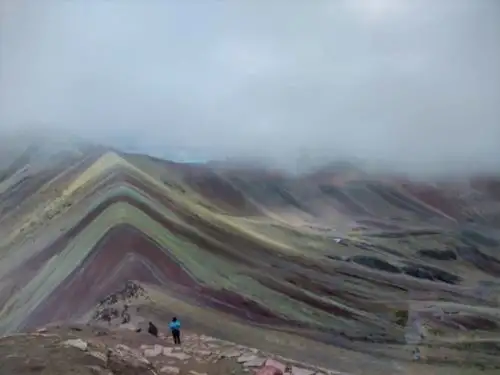 Un guía de turismo cusqueño murió cuando se dirigía a la montaña de colores Vinicunca. ANDINA/Difusión