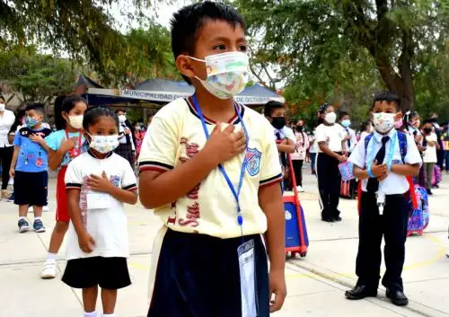 Más de 100,000 estudiantes retornaron hoy a las aulas en la región Piura. ANDINA/Difusión
