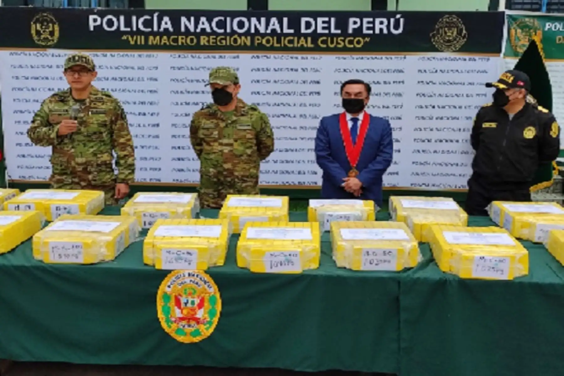La droga tenía por destino Europa, pasando por Brasil, donde el precio supera los 18 millones de dólares.