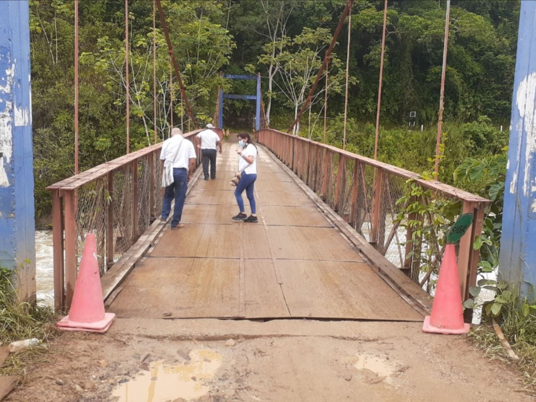 Junín: rehabilitarán puente Huanacaure que se encontraba en riesgo de colapsar.