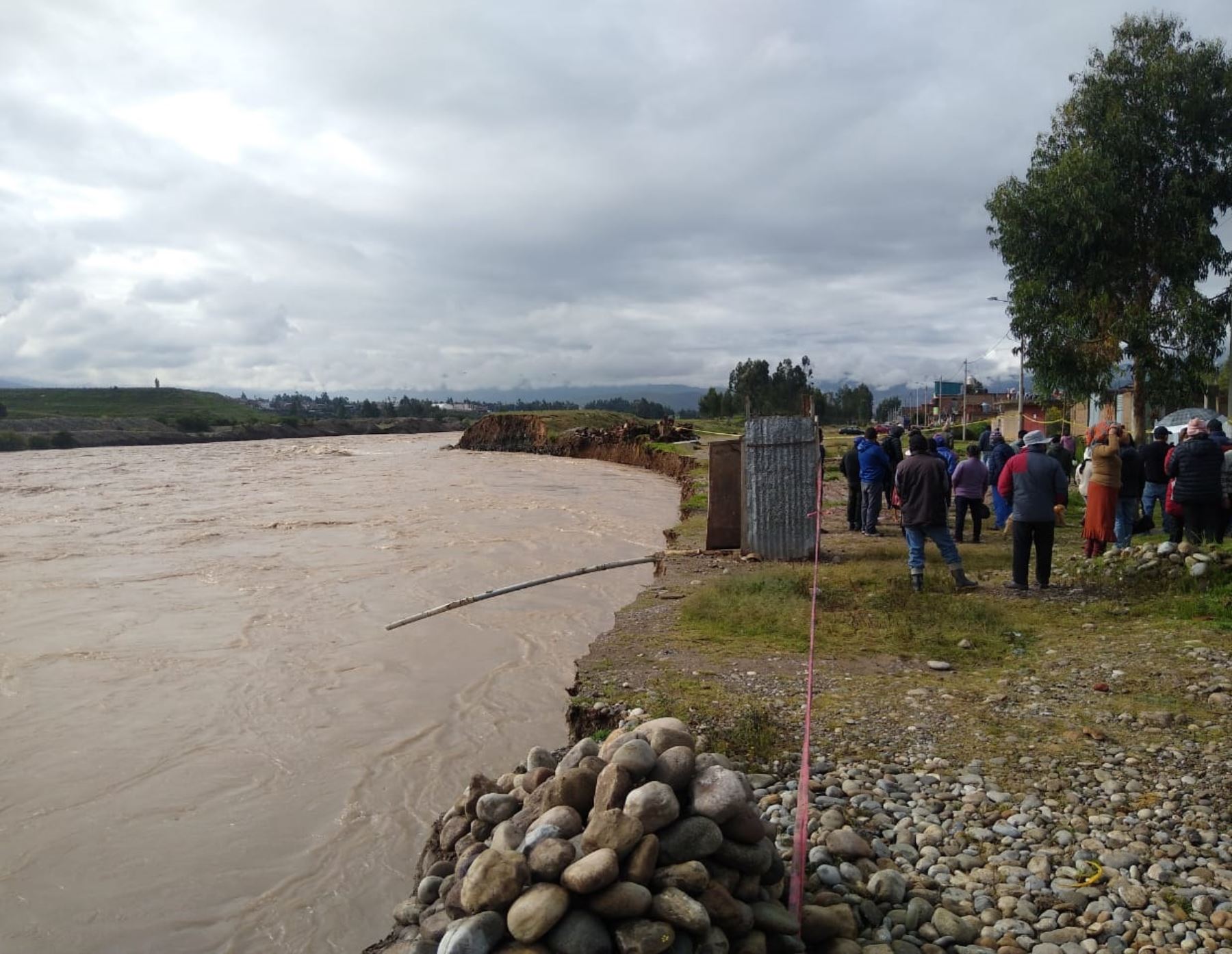La ANA autorizó realizar trabajos de protección ribereña en la margen derecha del río Mantaro para evitar daños en la población de la provincia de Chupaca, región Junín, ante posibles desbordes. Foto: ANDINA/Difusión.
