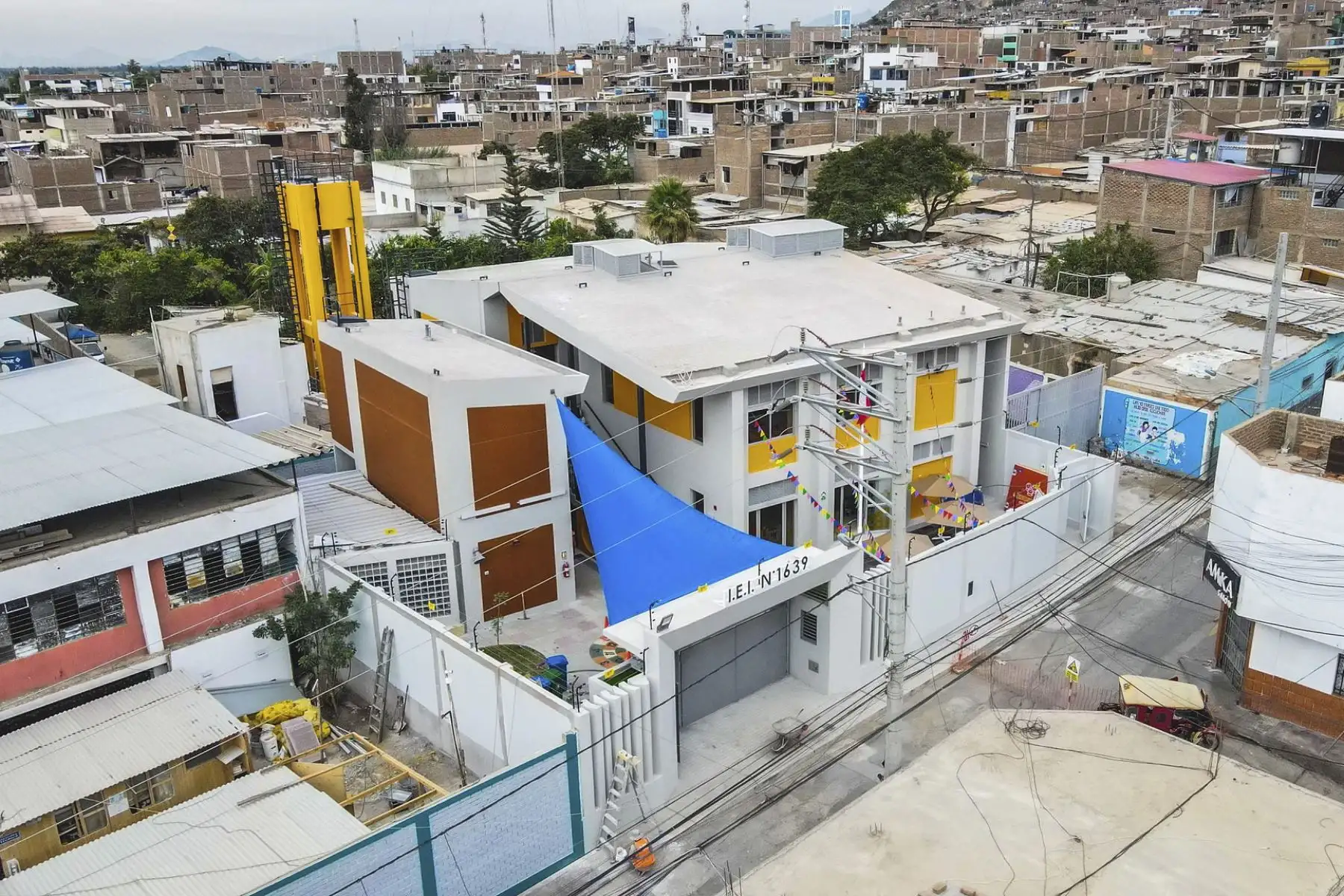 Más de 300 niñas y niños de Chepén retornarán a clase  en mejores condiciones gracias a Reconstrucción con Cambios de la institución educativa N° 1639, en el marco del Acuerdo Gobierno a Gobierno con el Reino Unido. Foto: ARCC