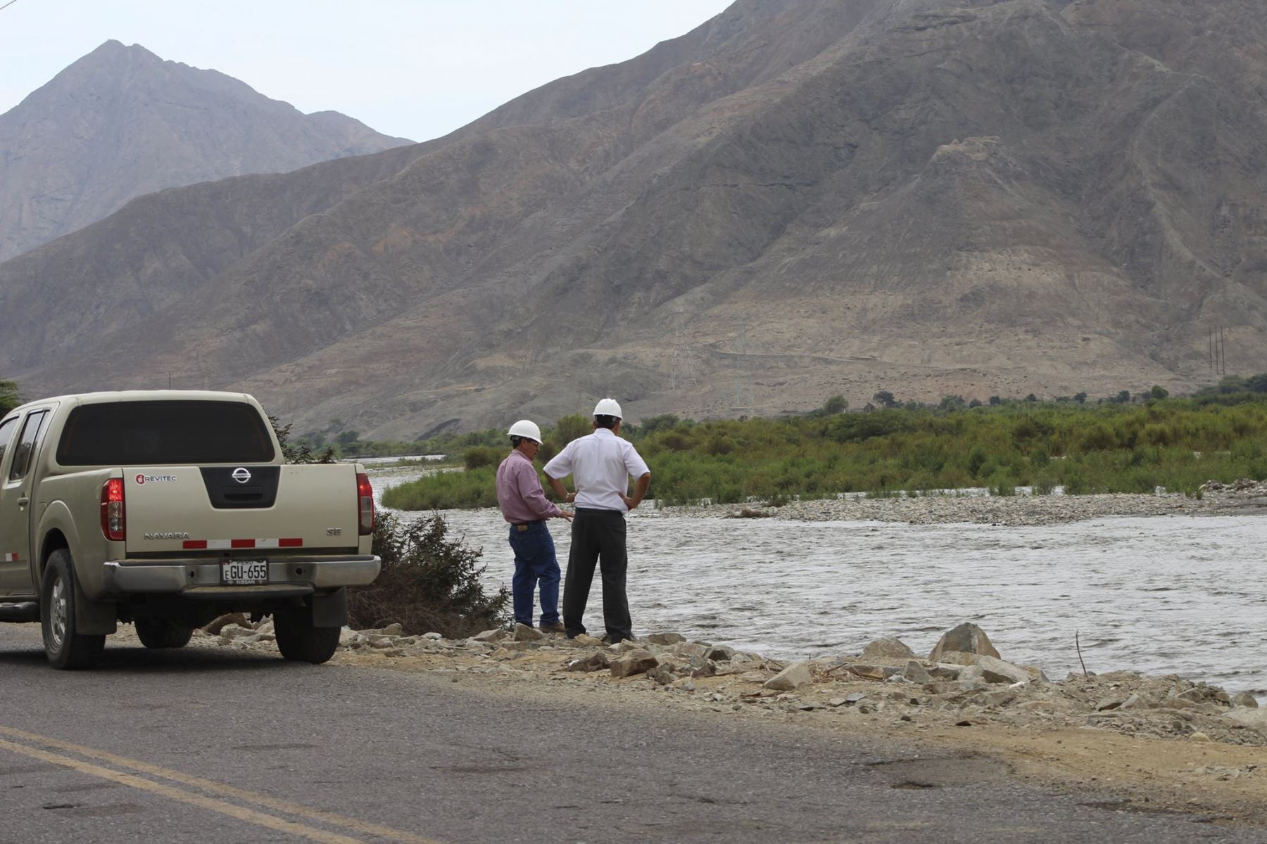 El Centro de Operaciones de Emergencia Regional (COER) Áncash monitorea el nivel de los ríos. Foto: ANDINA/Difusión