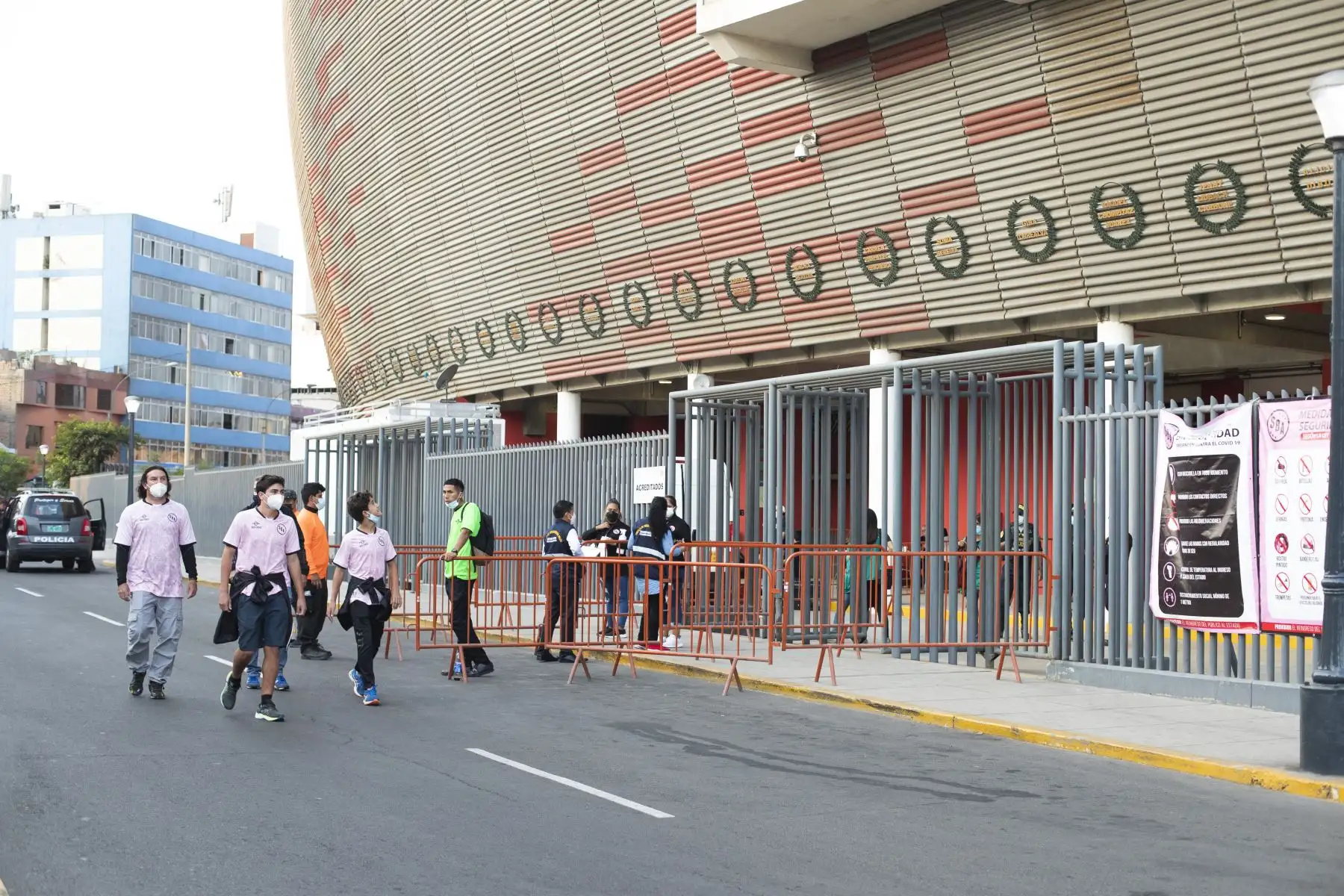 Sport Boys se enfrenta a Ayacucho FC en partido de vuelta de la Fase 1 de la Copa Sudamericana en el Estadio Nacional. Foto: ANDINA/Carla Patiño Ramírez