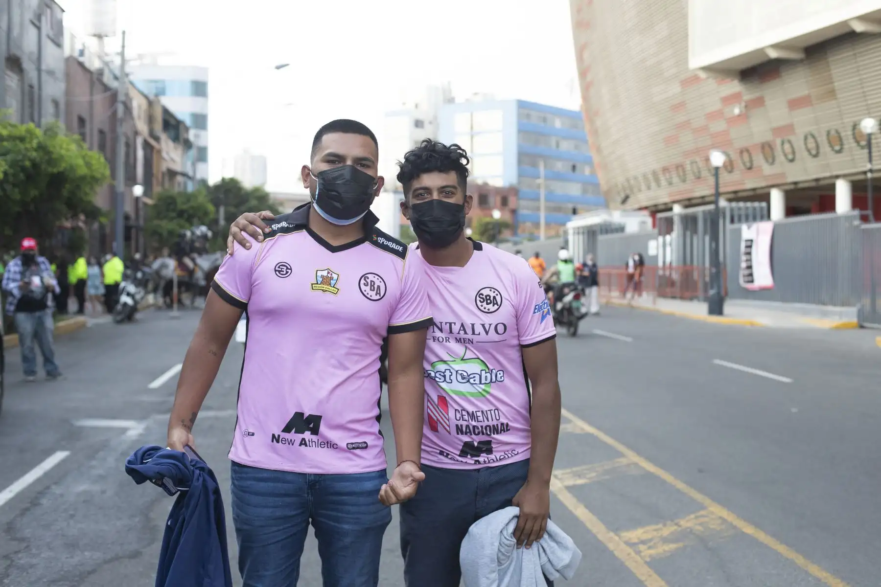 Sport Boys se enfrenta a Ayacucho FC en partido de vuelta de la Fase 1 de la Copa Sudamericana en el Estadio Nacional. Foto: ANDINA/Carla Patiño Ramírez