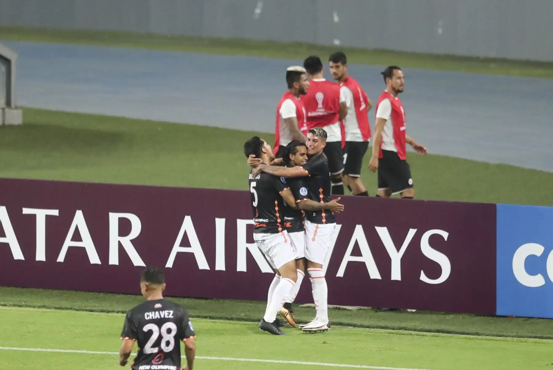 Ayacucho FC clasificó a la siguiente fase de la Copa Sudamericana al vencer 4-3 en el global a Sport Boys en el Estadio Nacional. Foto: ANDINA/Carla Patiño Ramírez