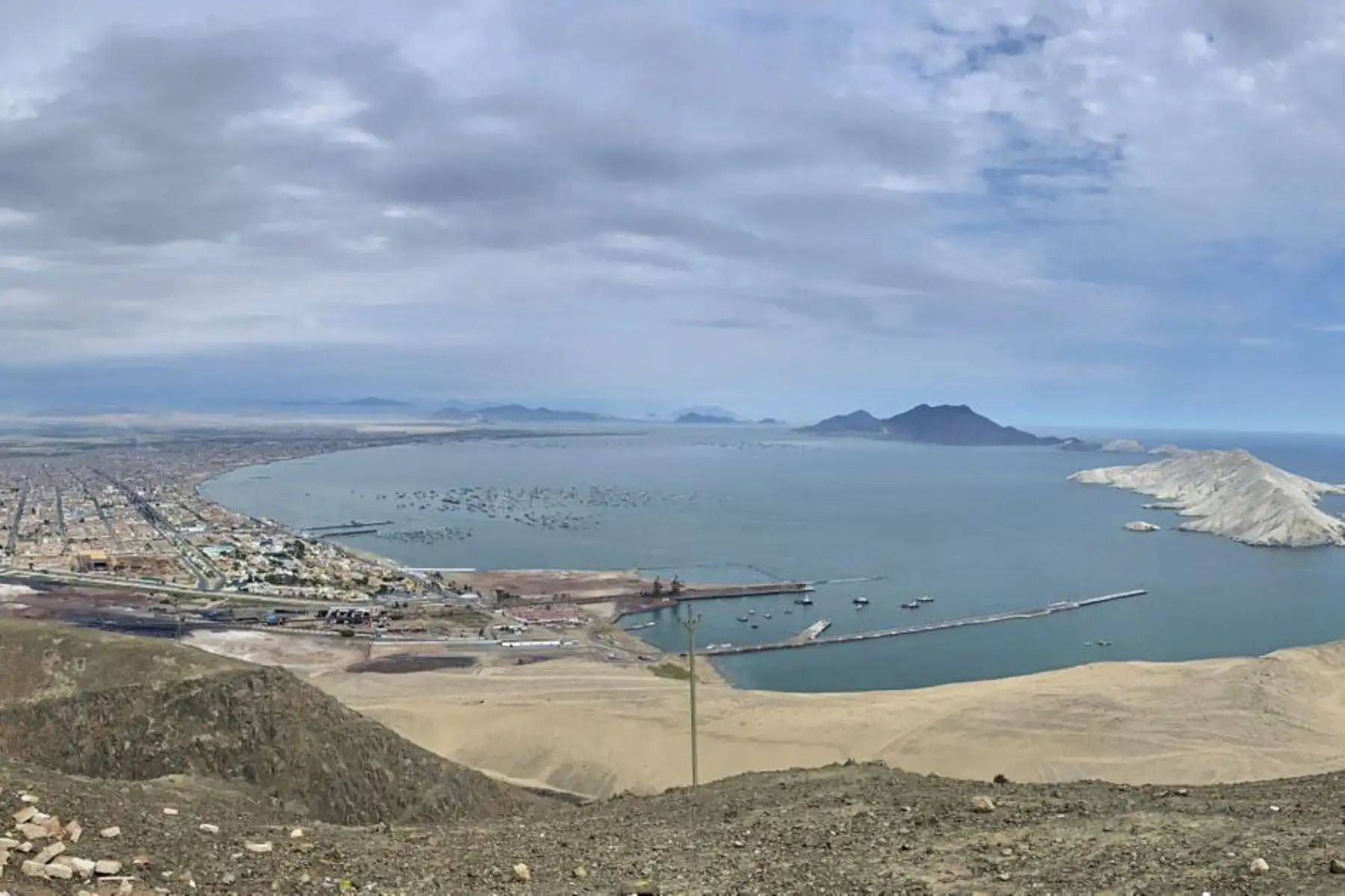 El Cerro de la Paz, llamado también Cerro de la Juventud, es un atractivo natural de Chimbote. Foto: ANDINA/Difusión