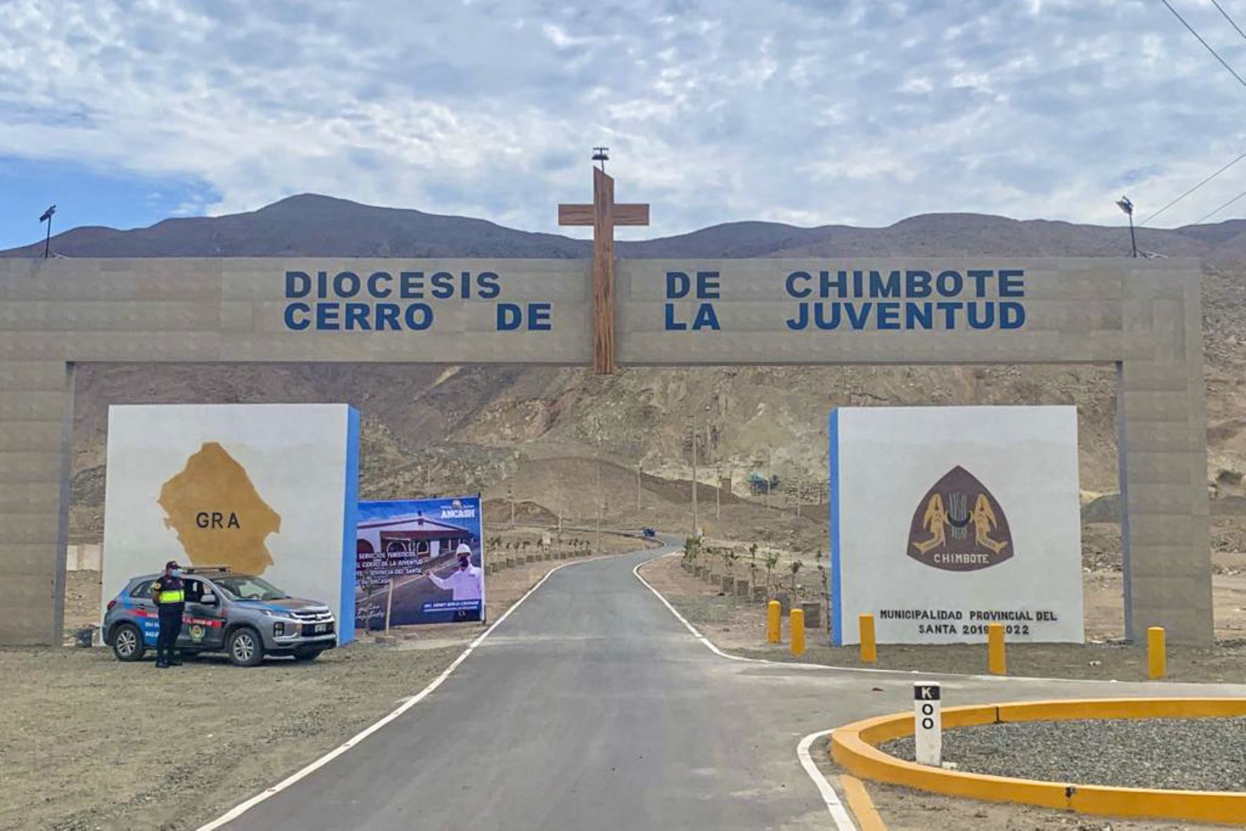 El Cerro de la Paz, llamado también Cerro de la Juventud, es un atractivo natural de Chimbote. Foto: ANDINA/Difusión