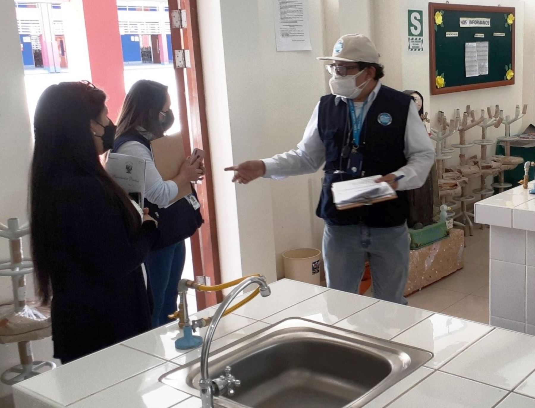 Comisión multisectorial de Cajamarca vigilará el cumplimiento del protocolo de bioseguridad en los colegios para garantizar el retorno seguro a clases presenciales. ANDINA/Difusión