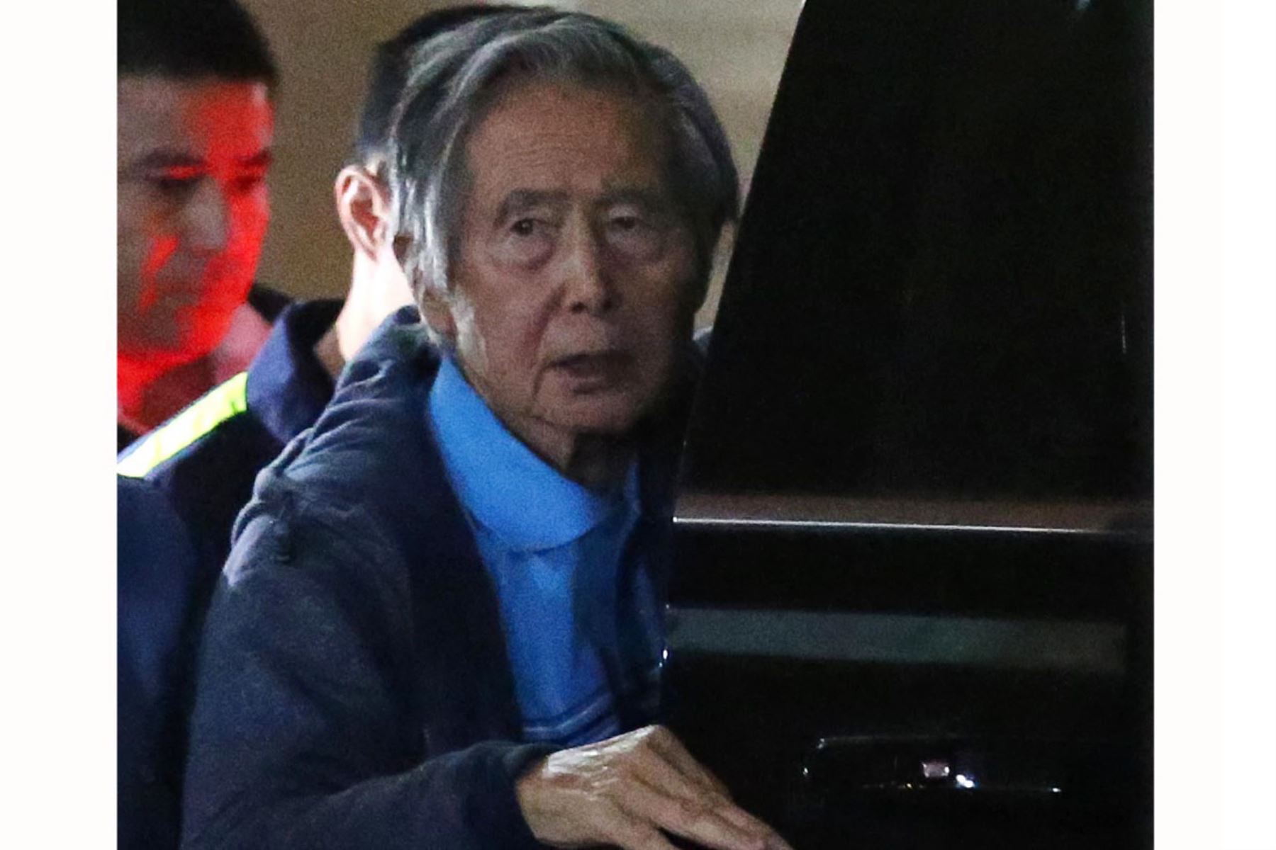 Alberto Fujimori fue ingresado a servicio de emergencia de Hospital de Vitarte