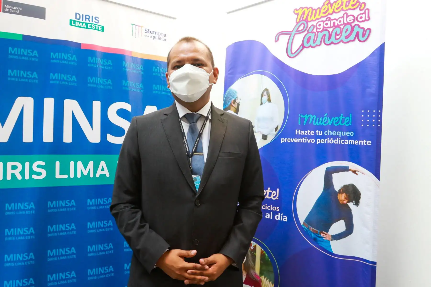 Minsa implementa tamizaje de cáncer de próstata que te da resultados en 20 minutos.Dr. Victor Alex Palacios Cabrejos, director ejecutivode la dirección de prevención y control del cáncer. Foto: ANDINA/Héctor Vinces
