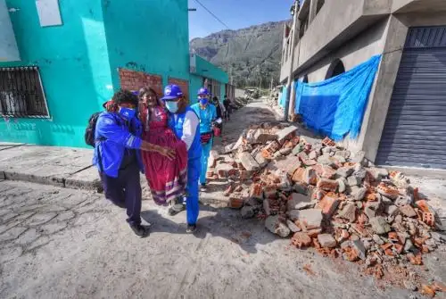 El Ejecutivo declaró el estado de emergencia en algunos distritos de la provincia de Caylloma, del departamento de Arequipa, afectados por los sismos ocurridos en los últimos días, a fin de ejecutar medidas y acciones de excepción, inmediatas y necesarias, de respuesta y rehabilitación que correspondan. Foto: ANDINA/difusión.