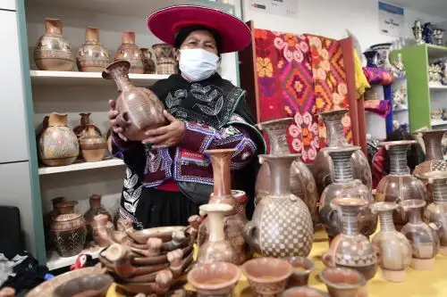Artesana peruana. ANDINA/Difusión