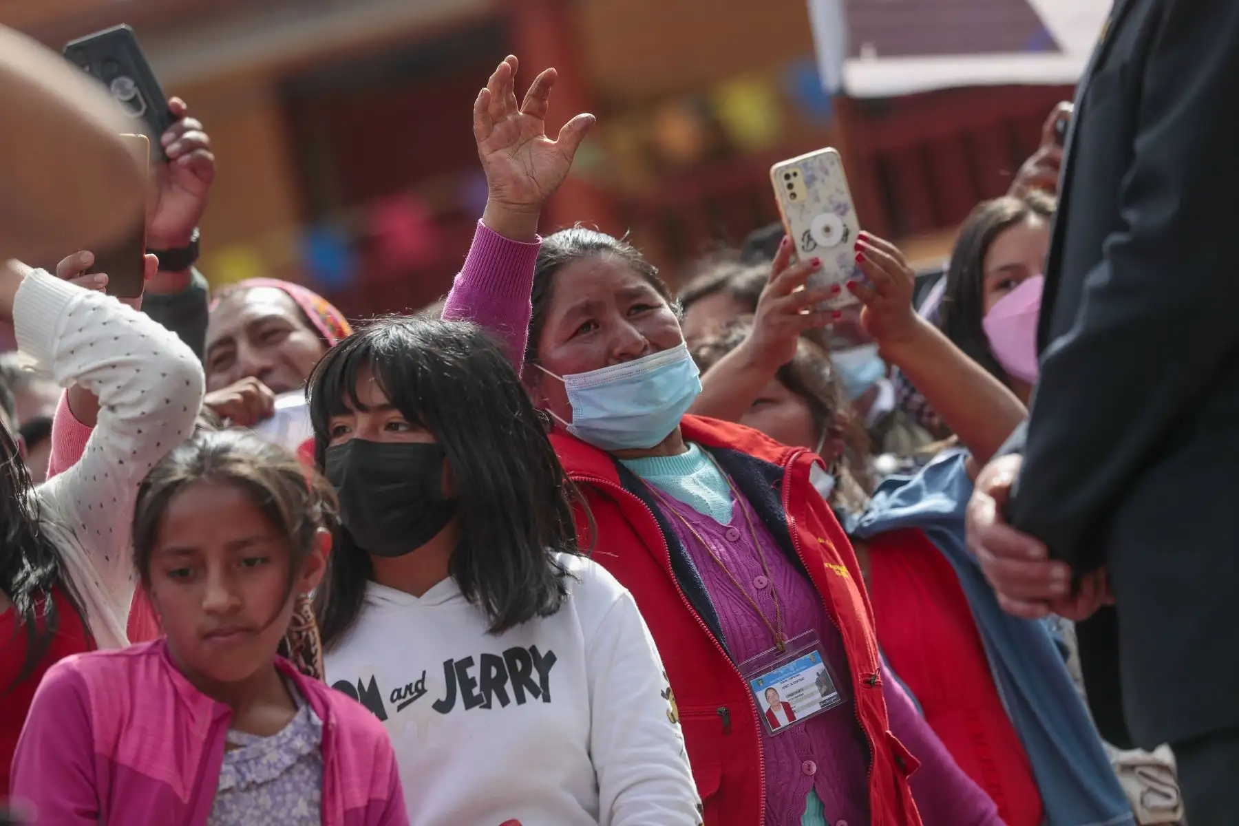 Jefe de Estado, Pedro Castillo, sostiene encuentro con la población del distrito de Calca, en la región Cusco. Foto: ANDINA/Prensa Presidencia