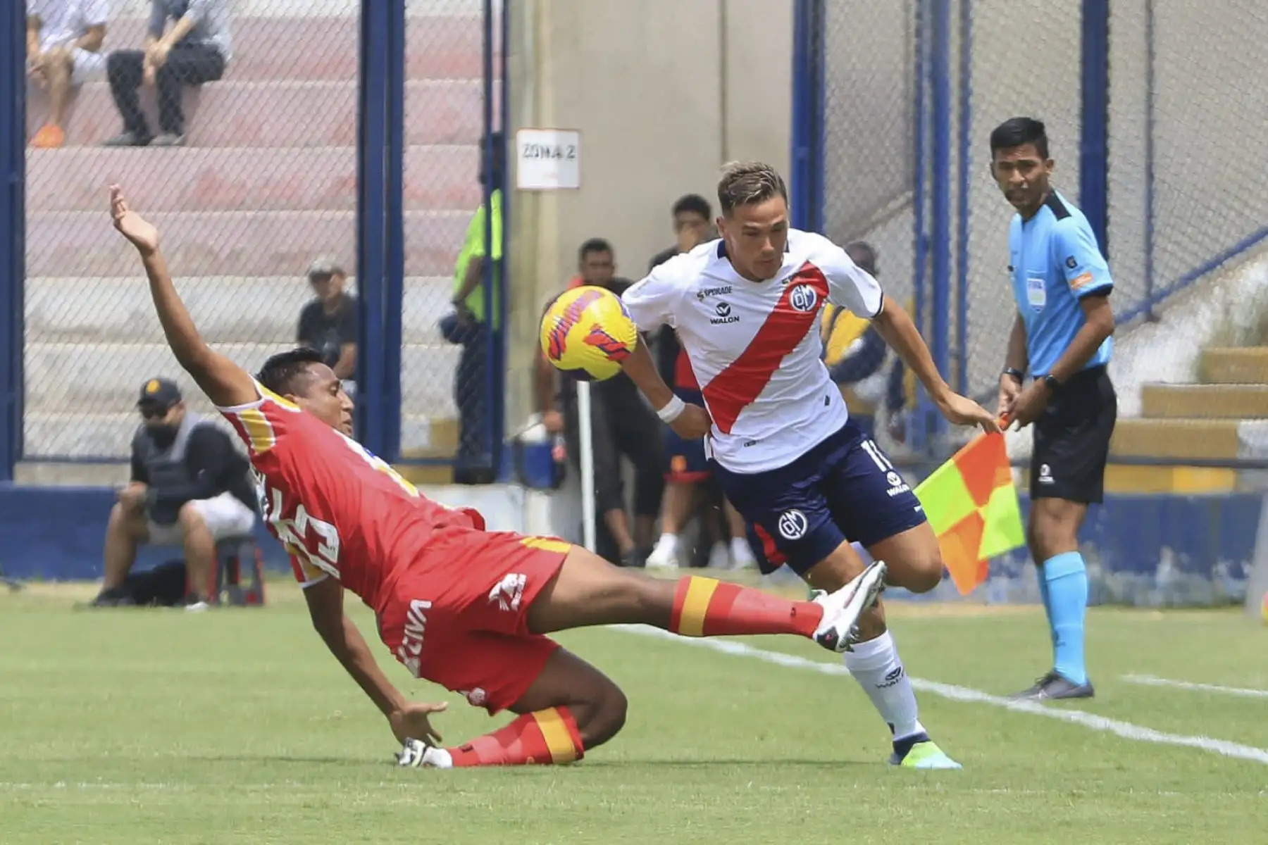 Deportivo Municipal enfrenta al Atlético Grau por la séptima jornada de la Liga 1, en el Estadio Iván Elías Moreno. Foto: Liga 1