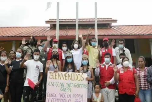 Por su ubicación estratégica, el Tambo Tres Fronteras se encuentra dentro del ámbito de intervención de las Plataformas Itinerantes de Acción Social (PIAS), fluviales y aéreas.