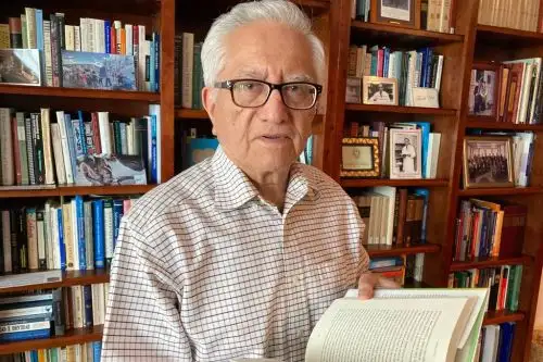 El médico psiquiatra, Renato AlarcóN, se dedica hace décadas a visibilizar la psiquiatría latinoamericana y peruana. ANDINA/ Cortesía