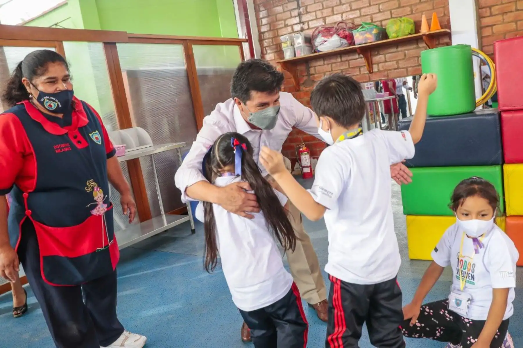 Presidente Pedro Castillo participa en inicio del año escolar en colegio de Pachacámac.
Foto: ANDINA/ Prensa Presidencia