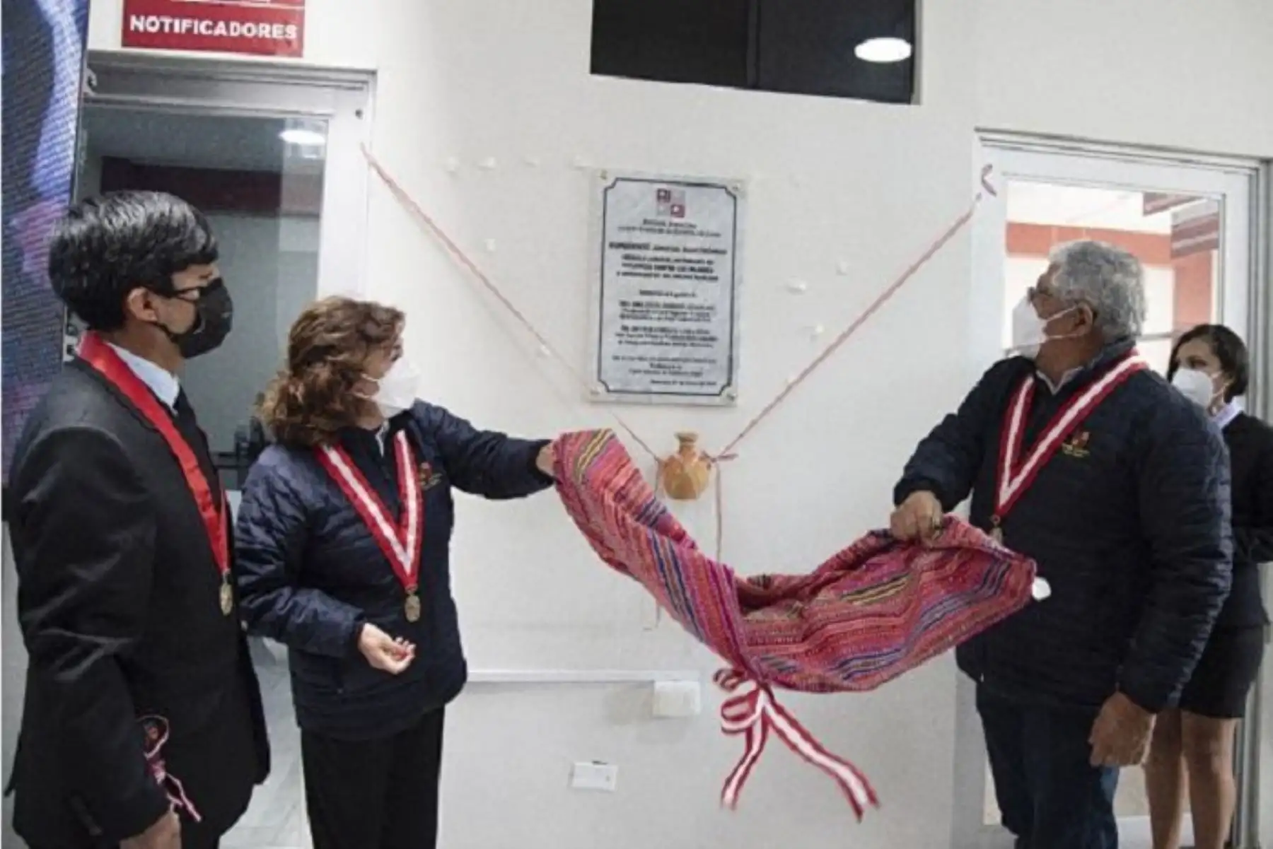 La magistrada inauguró  el expediente judicial electrónico y la mesa de partes electrónica en la especialidad familia, subespecialidad en violencia contra las mujeres e integrantes del grupo familiar de la Corte de Junín.