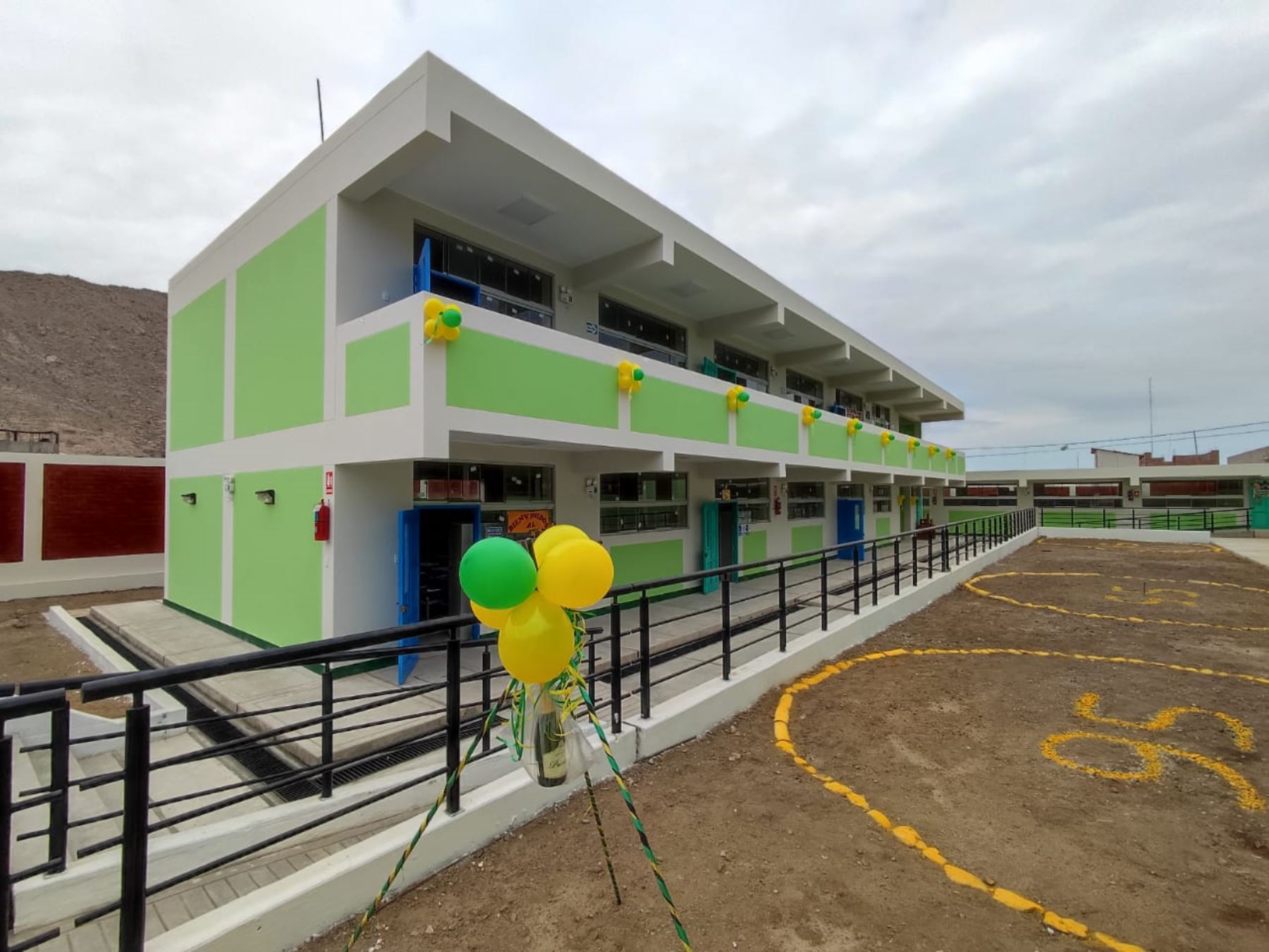 Áncash: inauguran colegio en distrito de Yaútan que fue financiado por la ARCC