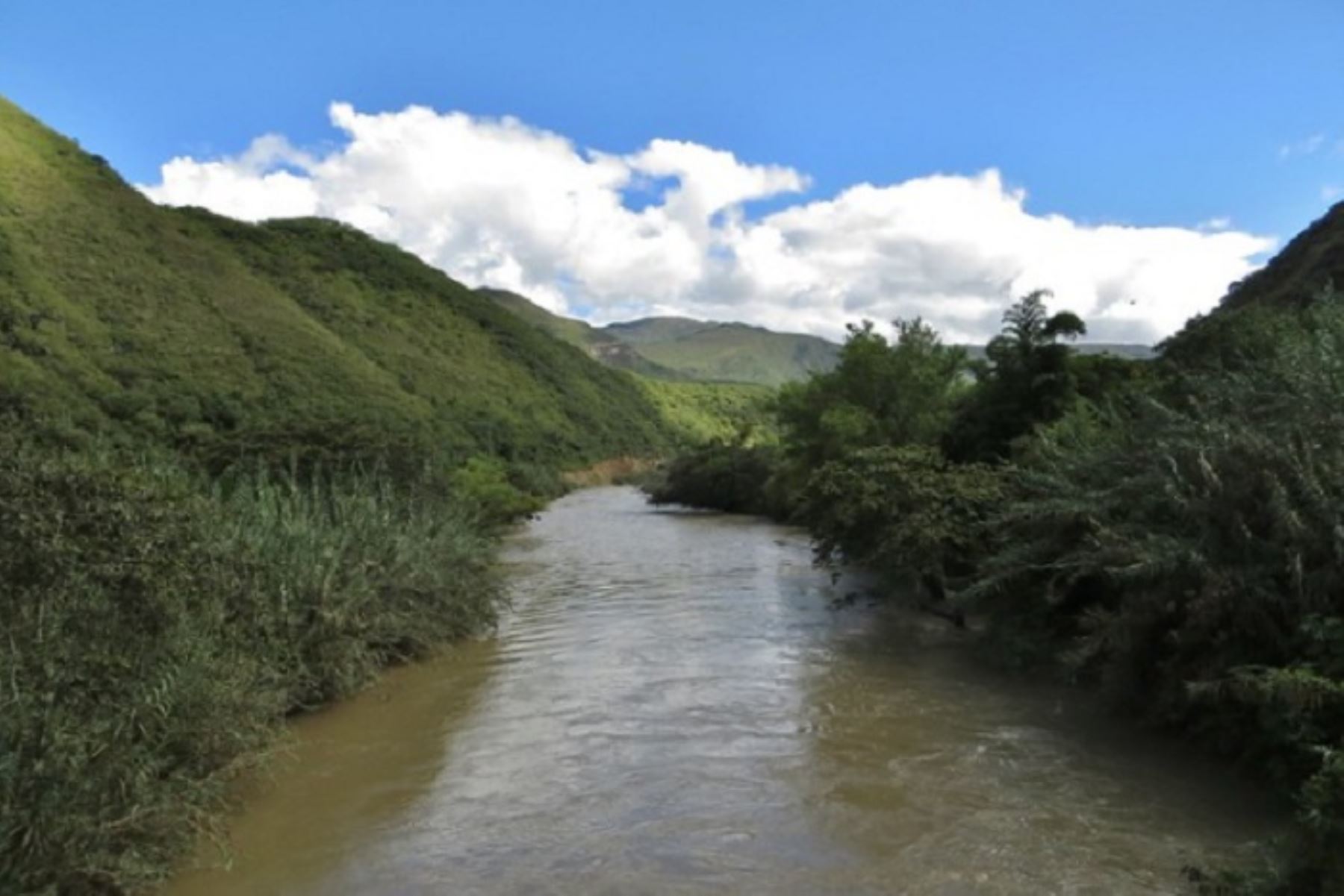 A las 18:00 horas de hoy, el río Utcubamba reportó un nivel de 5.27 metros en la estación hidrológica Naranjito.