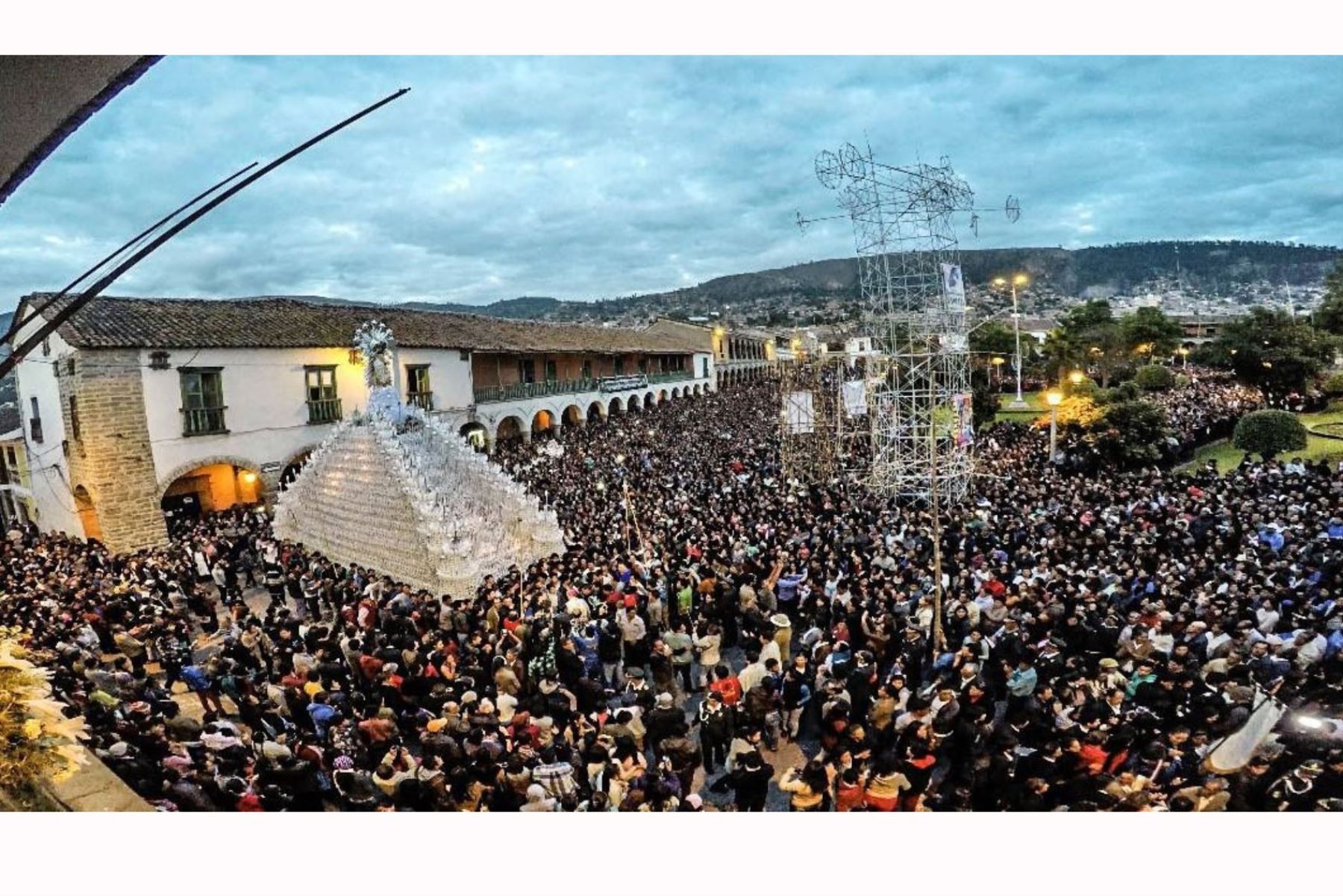 La ciudad de Huamanga espera recibir unos 20,000 turistas durante el feriado de Semana Santa. ANDINA/Carlos Lezama