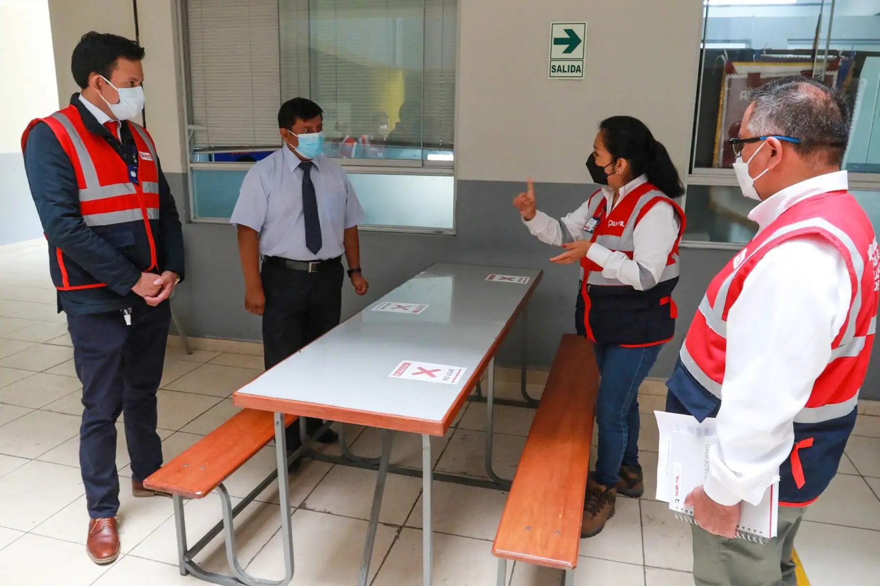 Sunafil, inicia operativos cn colegios de Lima Metropolitana en el marco del “Retorno seguro a clases”. Foto: ANDINA/ Héctor Vinces