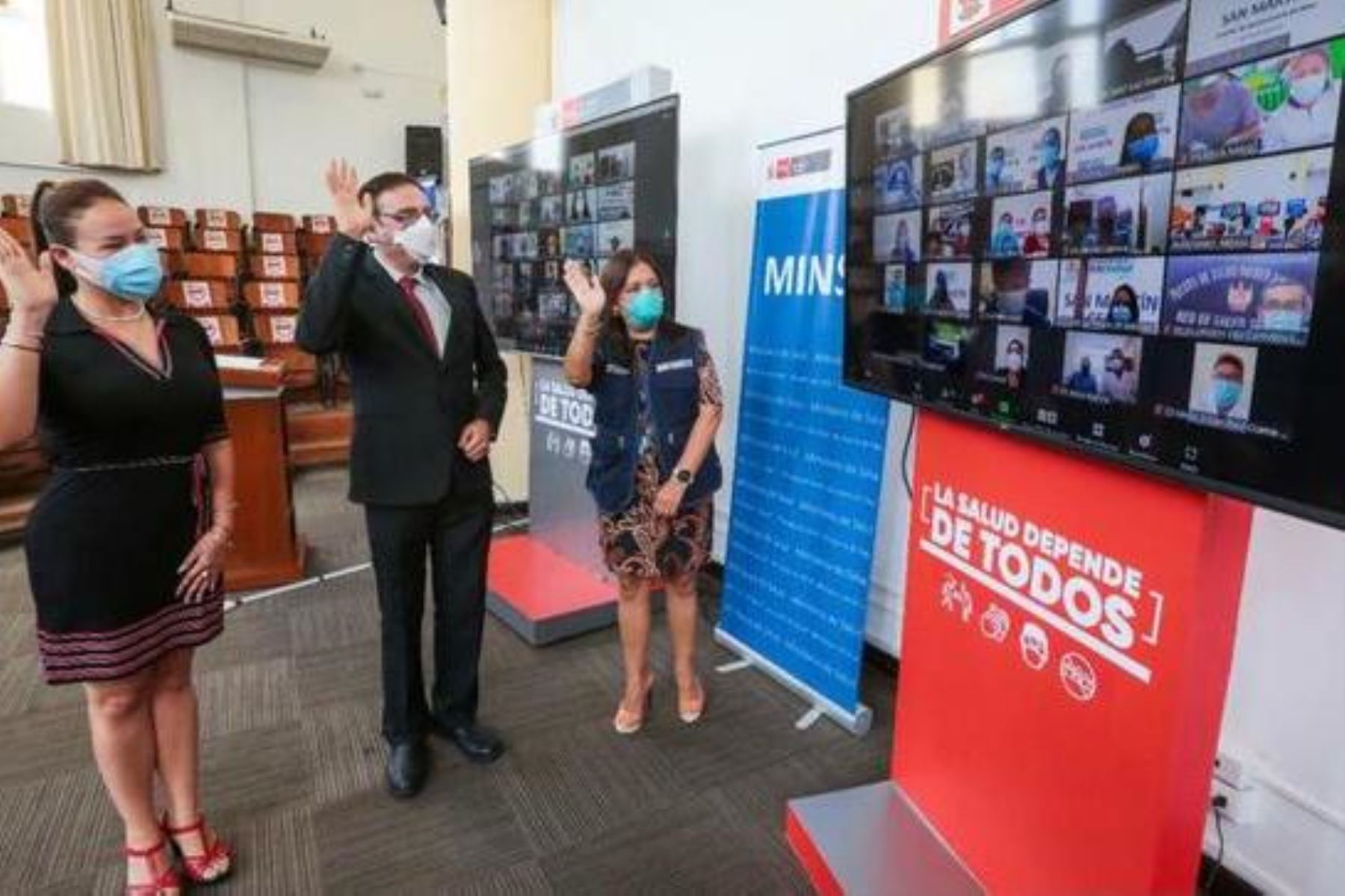 Minsa relanza plataforma Teleatiendo para la atención médica virtual de más ciudadanos. Foto: ANDINA/difusión.