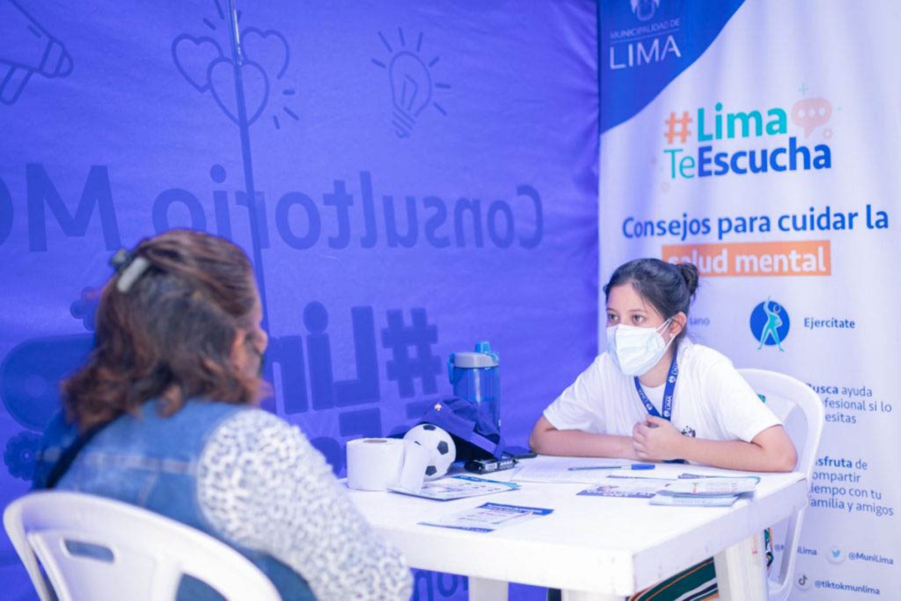 Lima Te Escucha brindará orientación psicológica sin costo alguno en consultorios móviles. Foto: ANDINA/difusión.