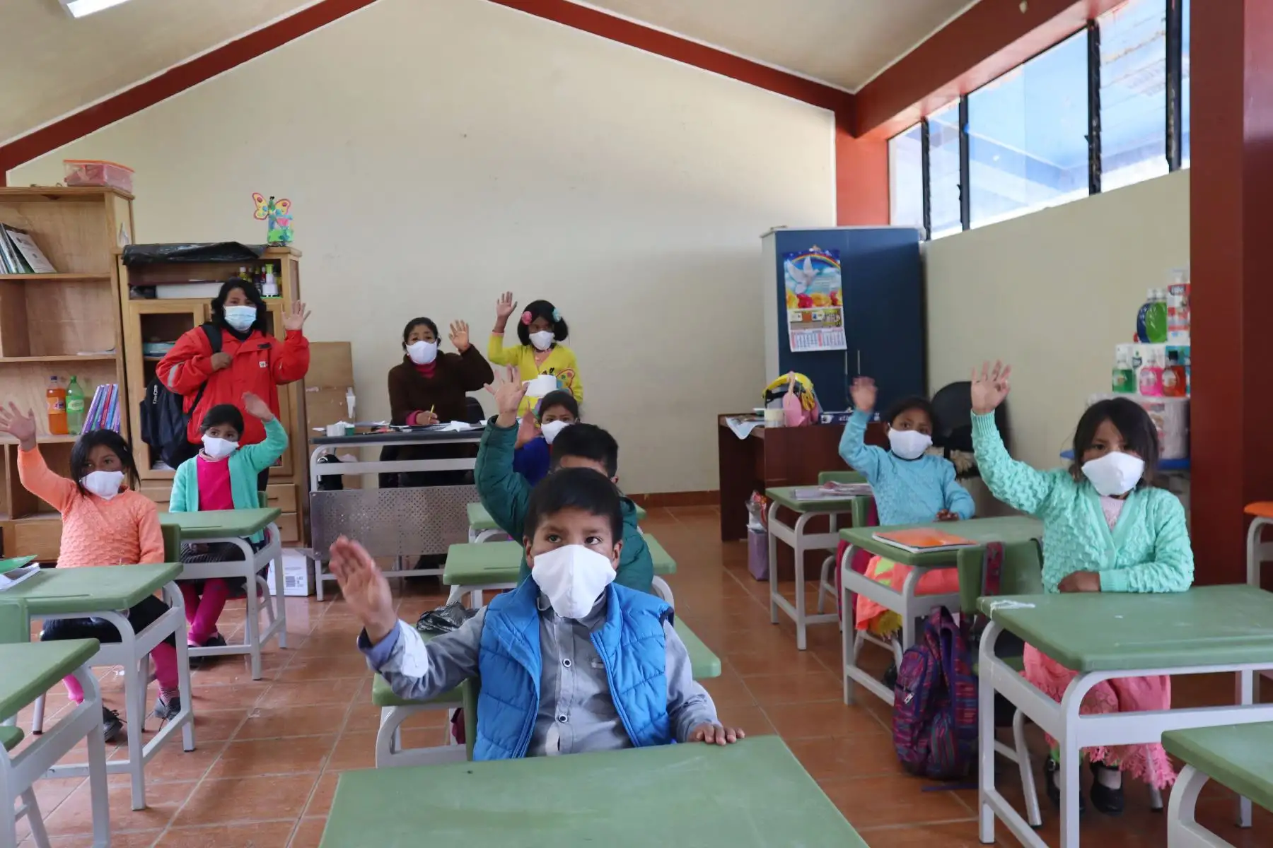 Un total de 48 654 escolares entre niños, adolescentes y jóvenes de las familias del programa Juntos, del Ministerio de Desarrollo e Inclusión Social, en la región Huancavelica, regresaron a sus aulas en esta nueva jornada escolar 2022.
Foto: Juntos Huancavelica