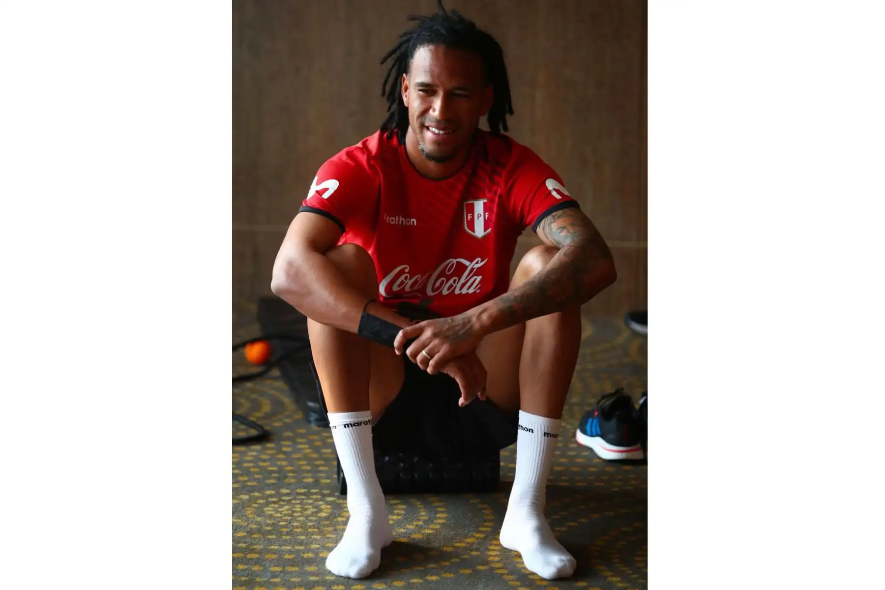 La selección peruana finalizó sus entrenamientos en la Videna, luego de la derrota sufrida el último jueves contra Uruguay, y así planificar el trabajo de cara al partido definitorio contra Paraguay. En la foto el jugador Pedro Gallese.
Foto: Selección Peruana