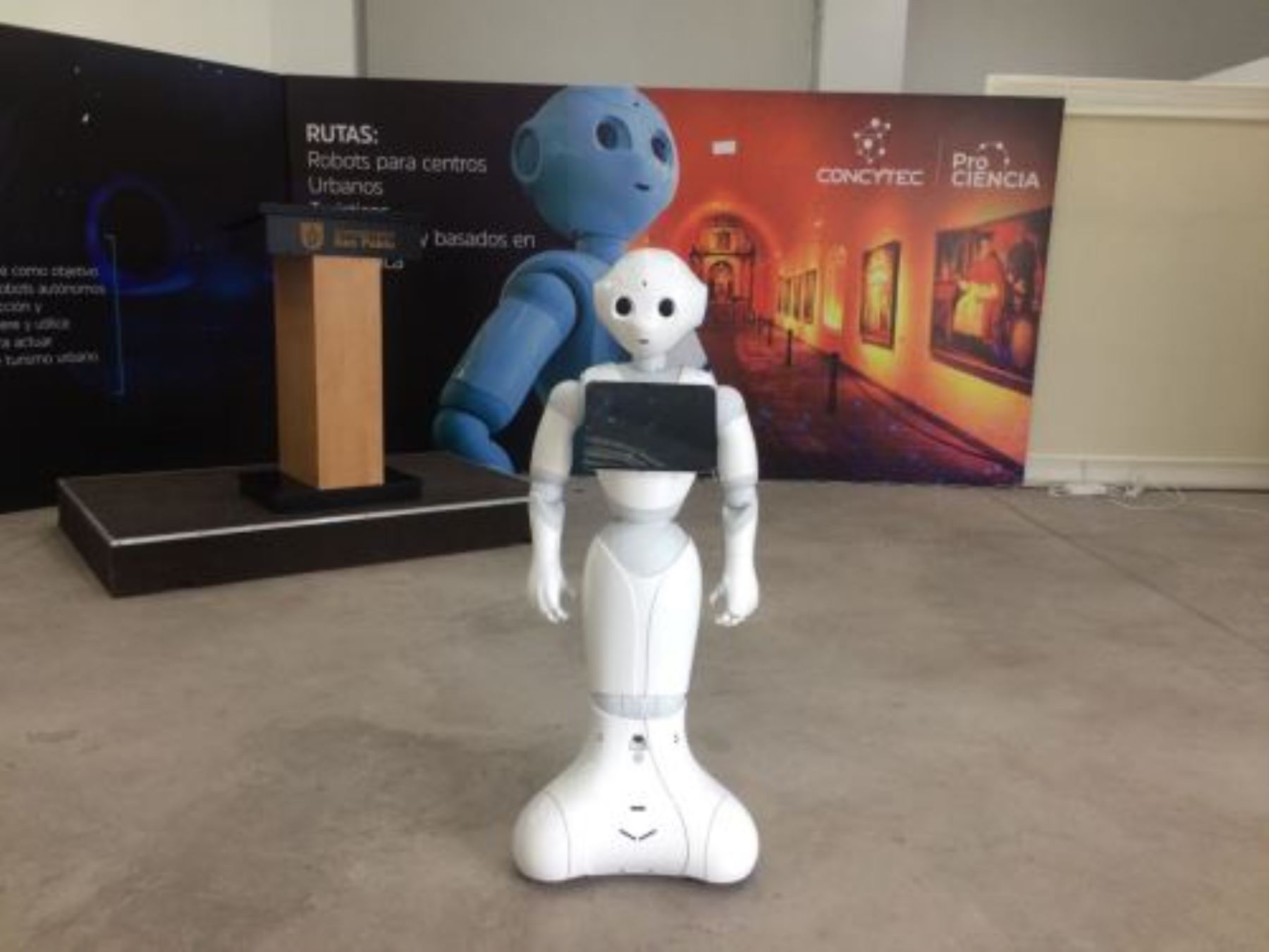 “Pablo Bot”, el primer robot guía turístico del Perú, que será incorporado como guía turístico en cinco museos ubicados en la ciudad de Arequipa.