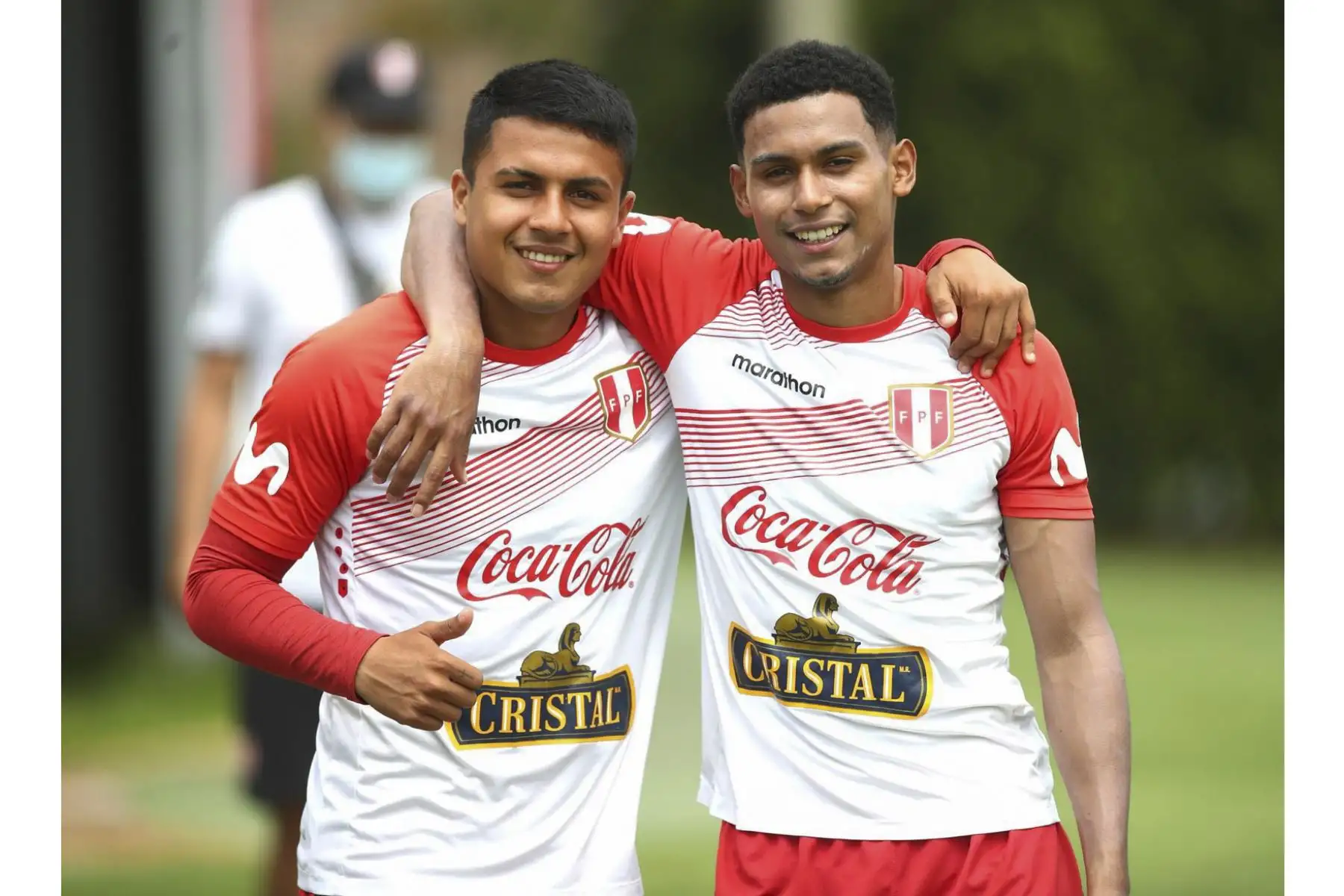 Marcos López de la Selección peruana realiza con sus entrenamientos y se alista para enfrentar a Paraguay este martes, en el Estadio Nacional, por las Eliminatorias rumbo a Qatar 2022. Foto. Foto: FPF