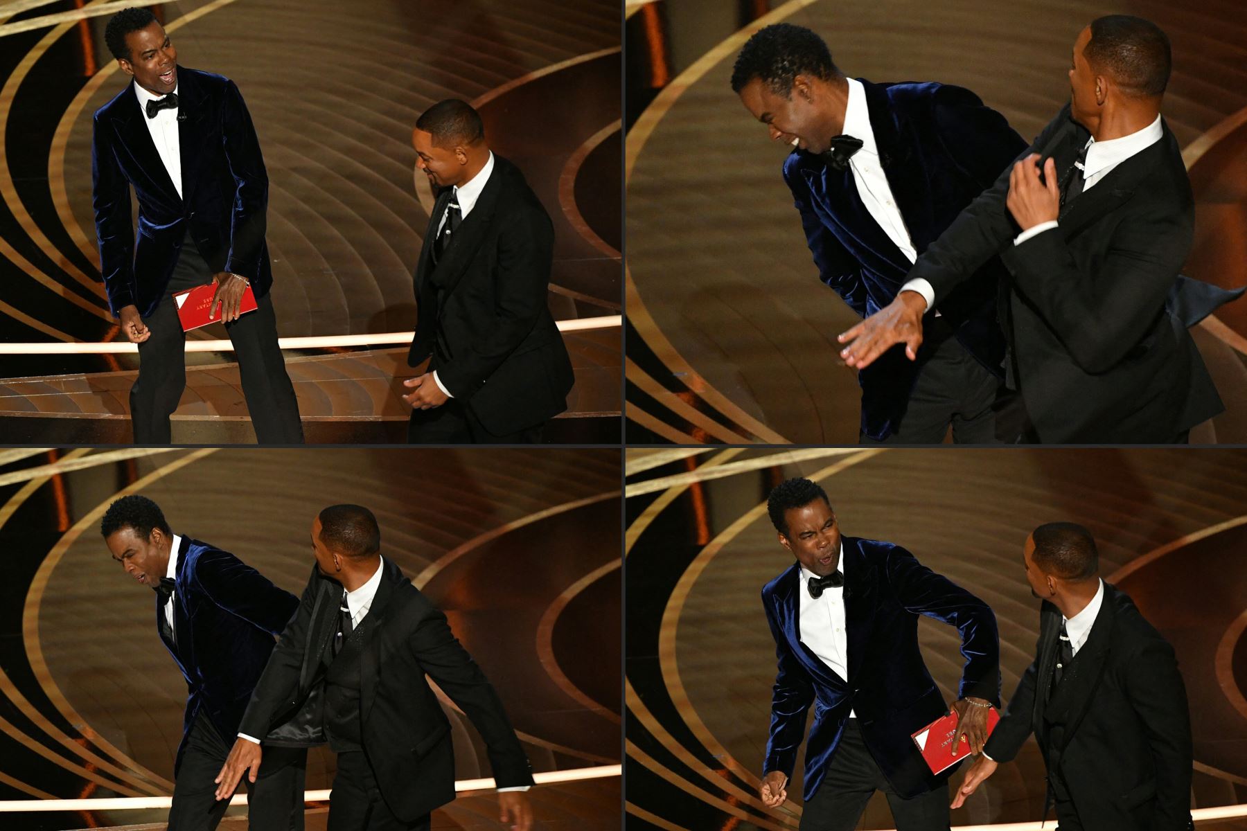 Unos premios ensombrecidos por la mutua agresión de Will Smith y Chris Rock. Foto: AFP