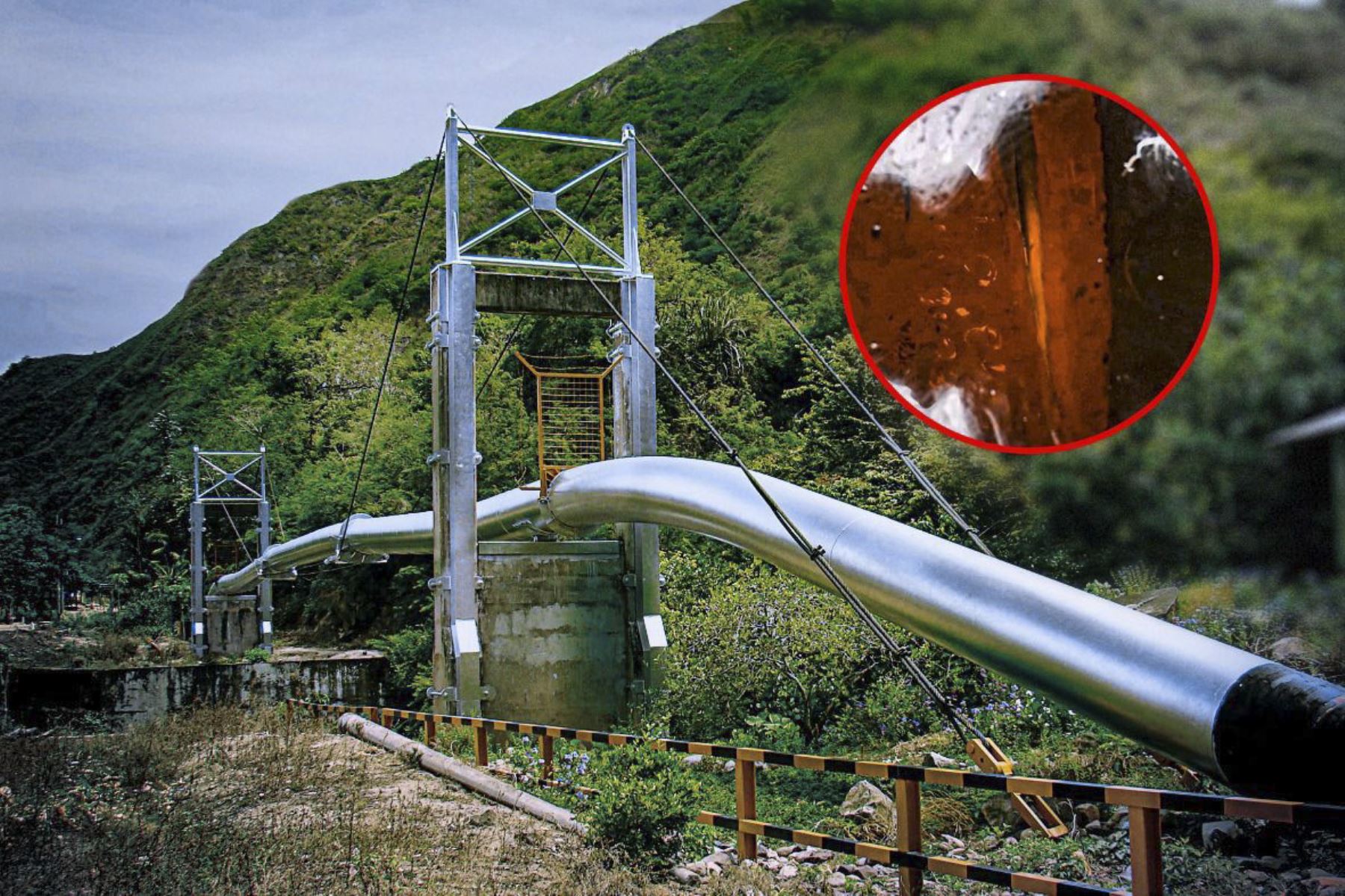 La empresa Petroperú denuncia un nuevo corte intencional a la tubería del Oleoducto Norperuano, el cuarto atentado contra esta infraestructura en lo que va del año. Foto: ANDINA/difusión.