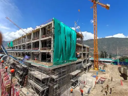 Áncash: reconstrucción del Hospital de Yungay nivel II-1 registra 35% de avance