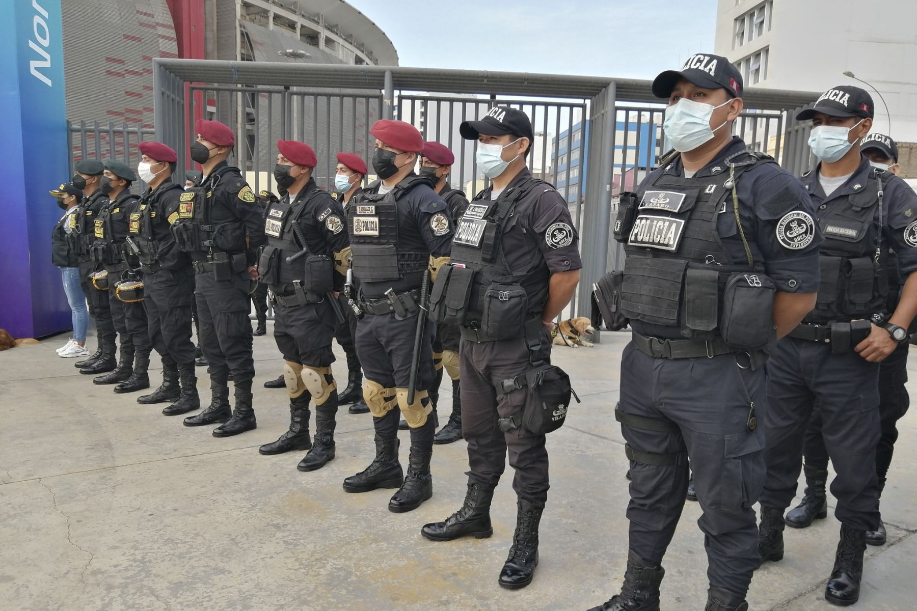 Control policial evitó enfrentamientos durante manifestaciones en Lima