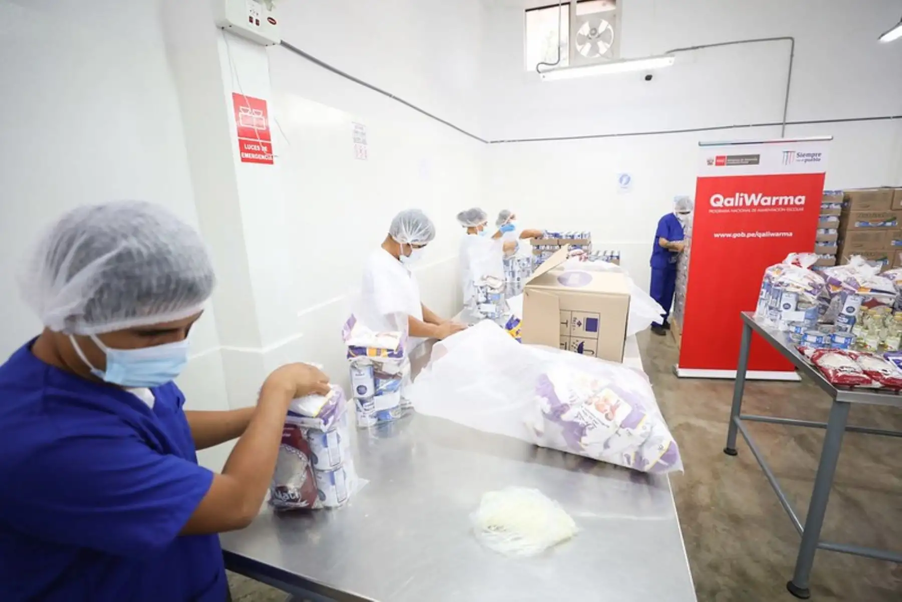 El programa Qali Warma ya distribuyó 23,965 toneladas de alimentos en colegios públicos de diversas regiones del país. Foto: ANDINA/Difusión.