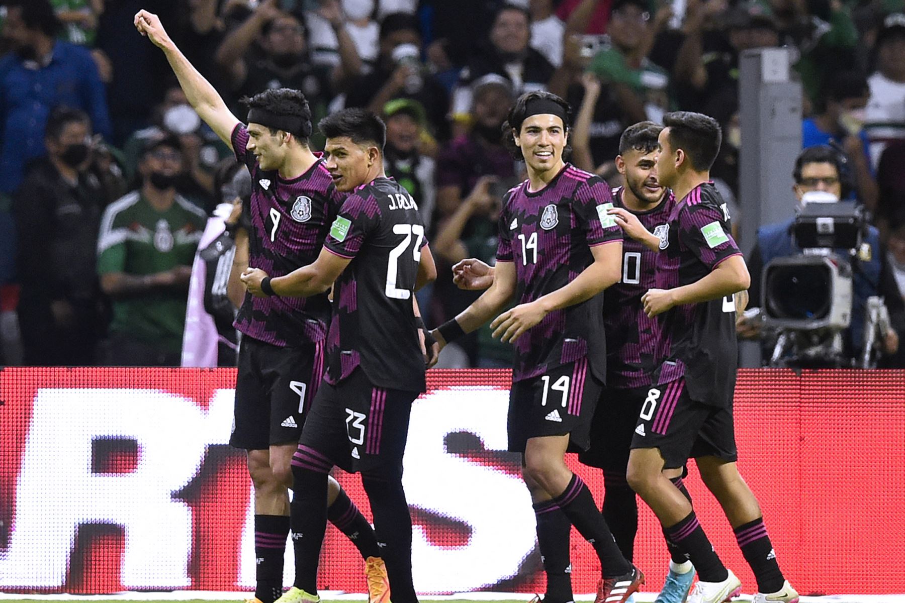 México terminó en la segunda posición del octogonal con 28 puntos. Foto: AFP