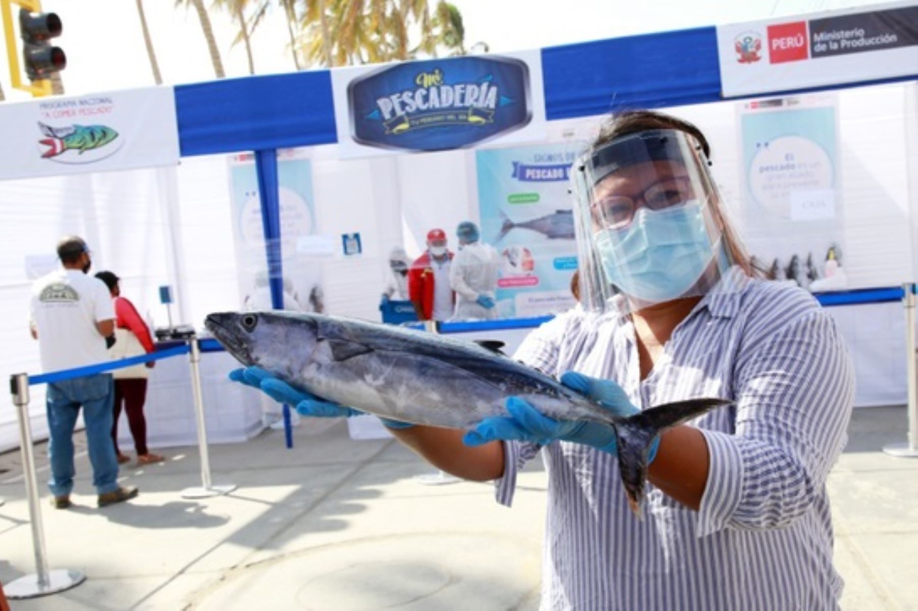 El Ministerio de la Producción (Produce) promocionará este año 2,500 toneladas de pescado a precios módicos para las familias en pobreza y extrema pobreza. Foto: Cortesía.