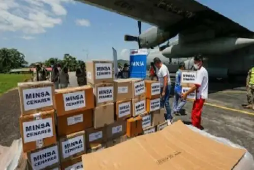En Tarapoto (San Martín), el Minsa distribuyó 16 kits UCI equipados con ventiladores mecánicos y equipos de respiración.