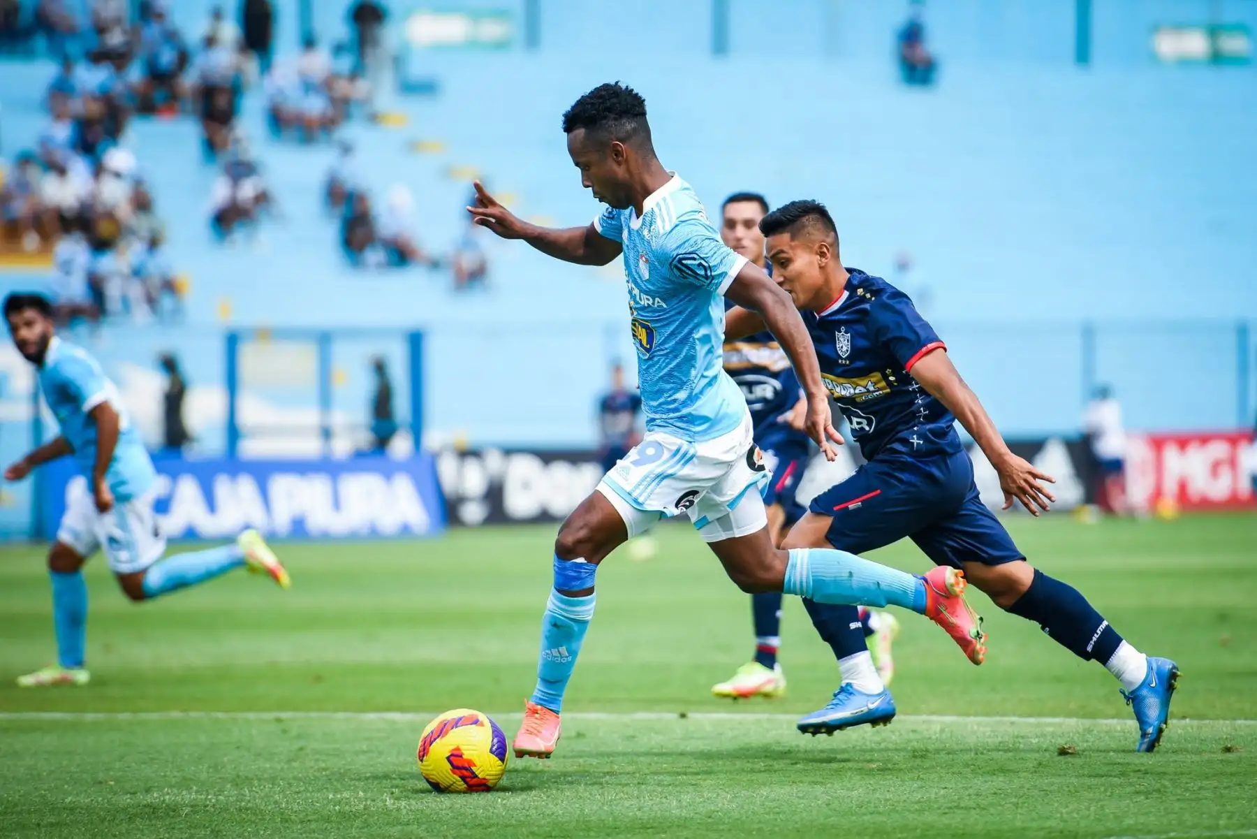 Sporting Cristal choca ante San Martín por la octava fecha de la Liga 1, en el estadio Alberto Gallardo. Foto: Club Sporting Cristal