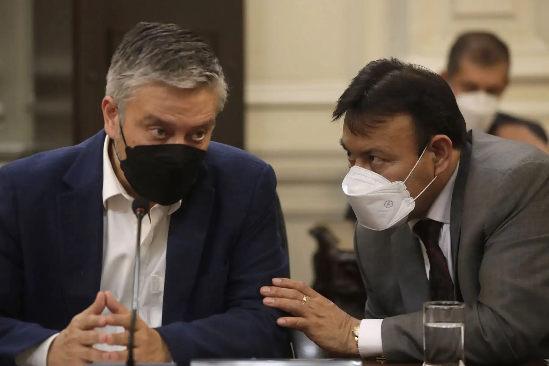El jefe de Estado, Pedro Castillo, lidera una sesión extraordinaria del Consejo de Ministros para evaluar y atender las demandas de diversos sectores del país. Se buscan soluciones a través del diálogo y el entendimiento. Foto: ANDINA/Prensa Presidencia