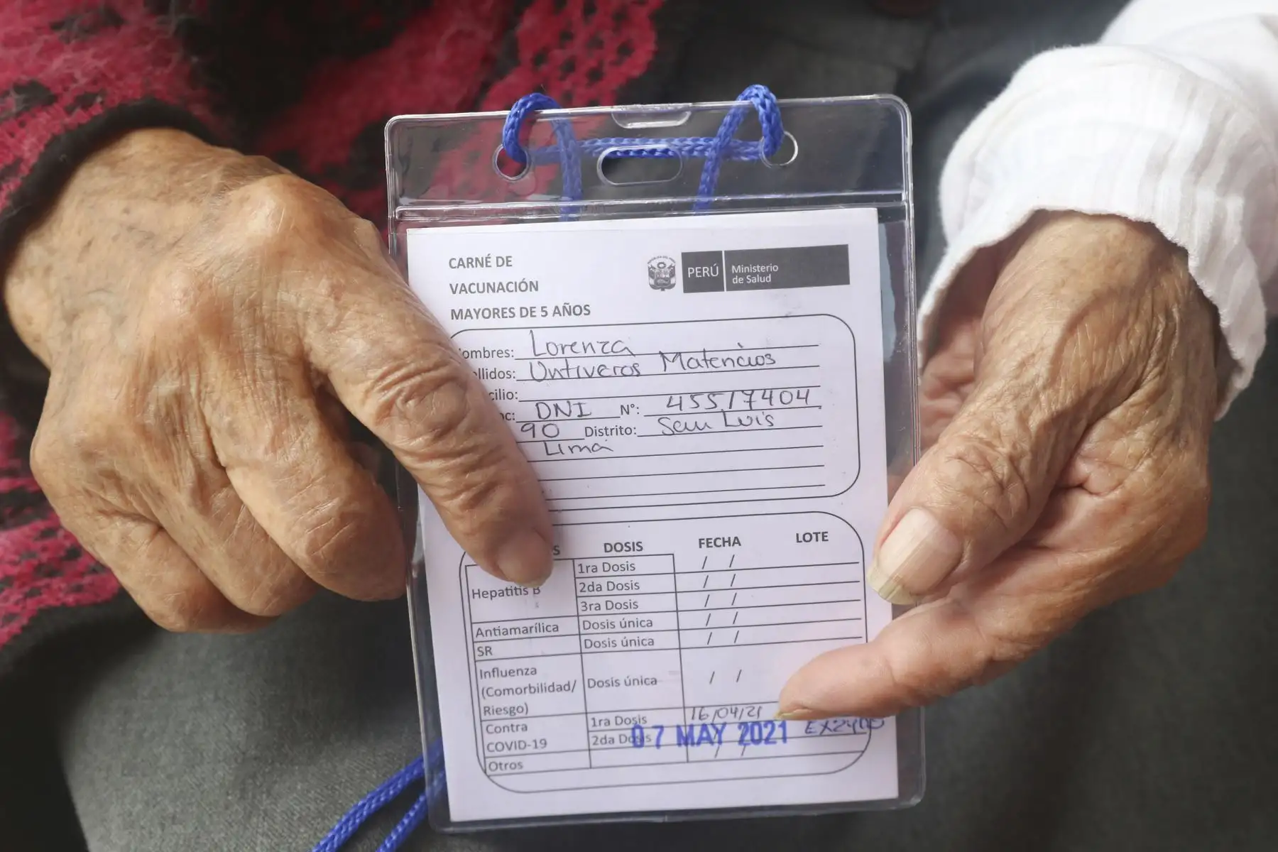 Este sábado 2 de abril inició la aplicación de la cuarta dosis de la vacuna contra el covid-19 a mayores de 70 años y personas con inmunocompromiso que residen en Lima y Callao. Foto: ANDINA/Eddy Ramos