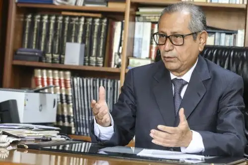 César Bazán, decano del Colegio de Abogados de Lima. ANDINA/Eddy Ramos