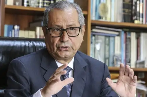 César Bazán, decano del Colegio de Abogados de Lima. ANDINA/Eddy Ramos