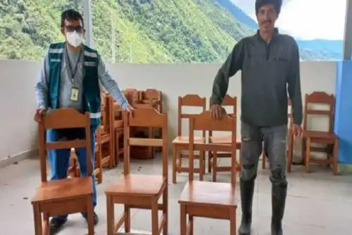 El local comunal de Callas Huayanay será usado por 86 familias de pobreza extrema.