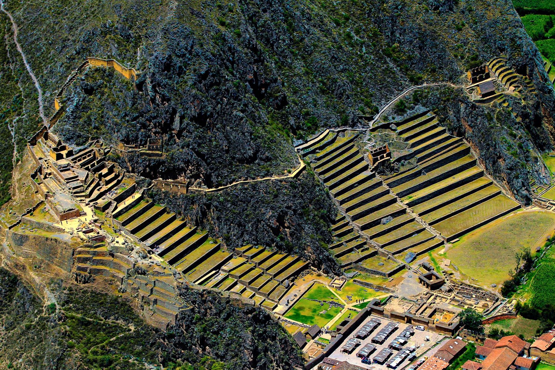 El Parque Arqueológico de Ollantaytambo, formidable construcción inca ubicada en el corazón del Valle Sagrado, en la región Cusco, fue elegida como uno de los 50 mejores lugares del mundo para visitar este año por la prestigiosa  revista internacional Time. ANDINA/Difusión