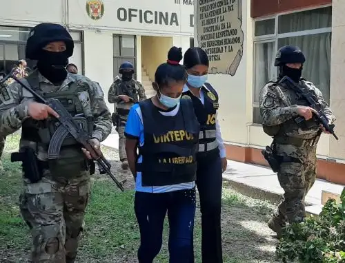 Policía Nacional allanó 25 viviendas, detuvo a diez personas y recuperó 25 armas durante los primeros 10 días del estado de emergencia decretada en varias provincias de La Libertad para combatir contra la inseguridad ciudadana. Foto: Luis Puell